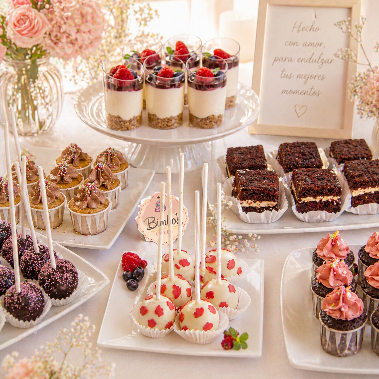 Conjunto Mesa Dulce 80 personas