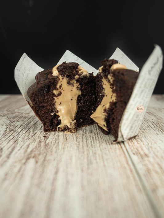 Muffins de Chocolate relleno Kinder