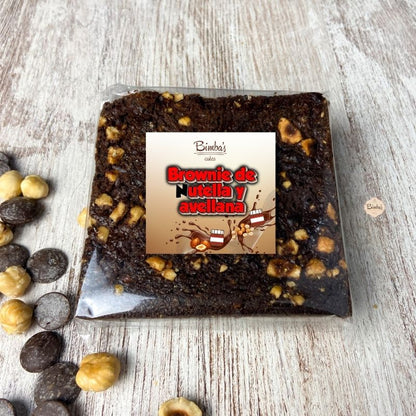 Porciones Brownie Nutella y Blondie Kinder
