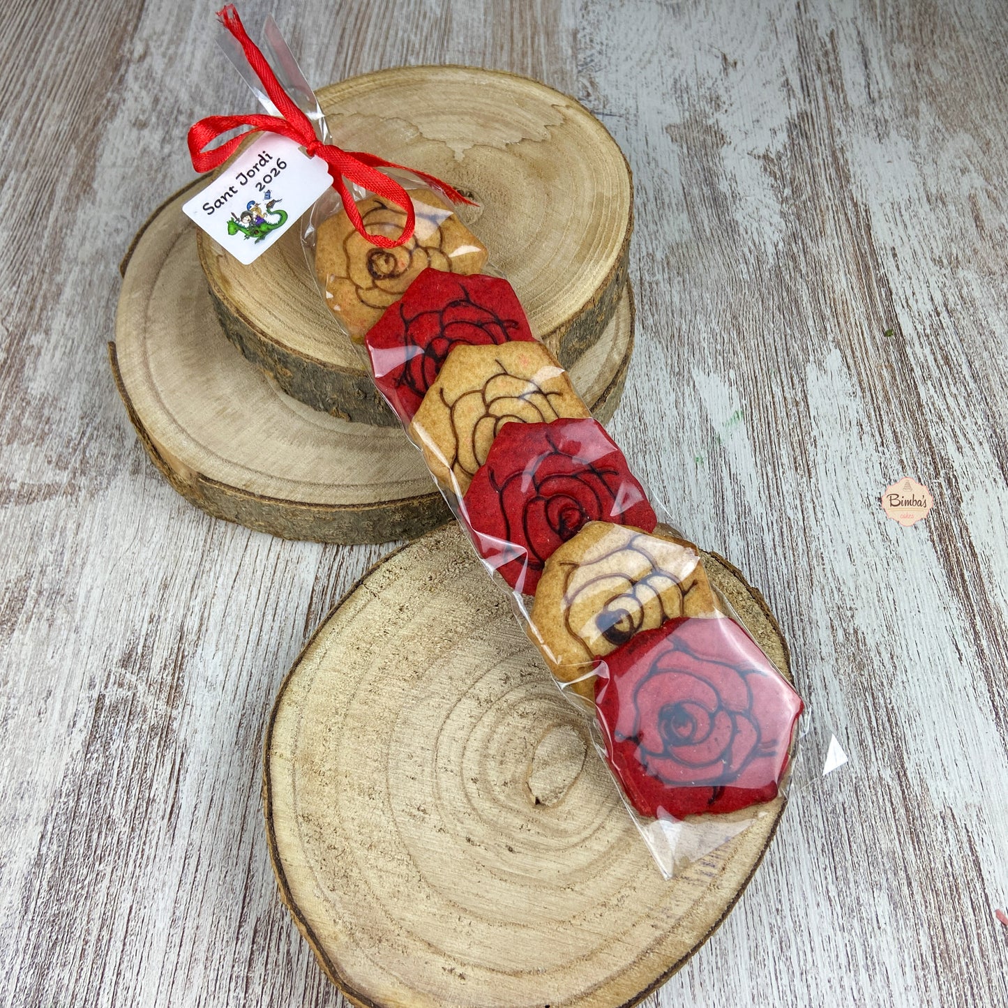 Galleta Rosa St Jordi 2026