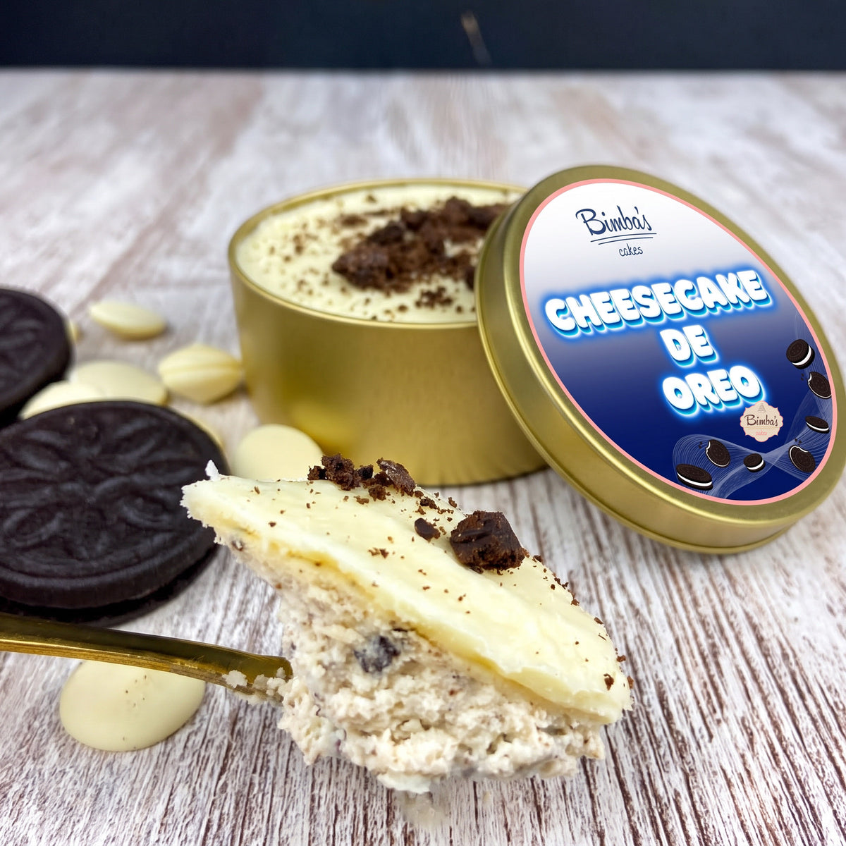 Cheesecake Oreo en Lata