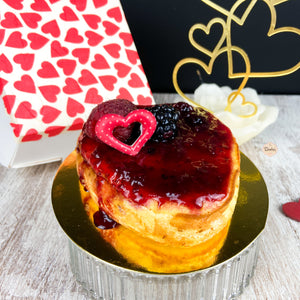 Mini Cheesecake San Valentin 2025