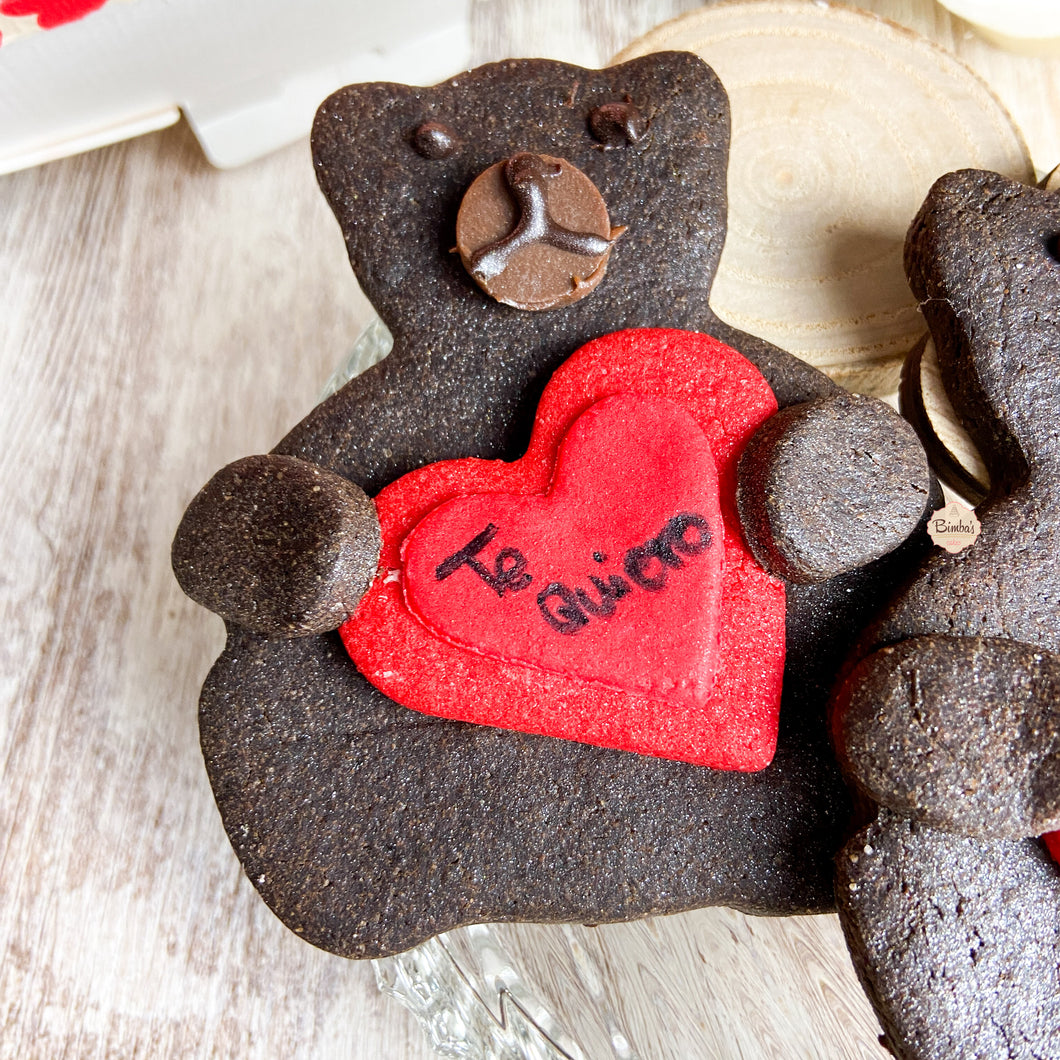 Galleta Oso San Valentin 2025