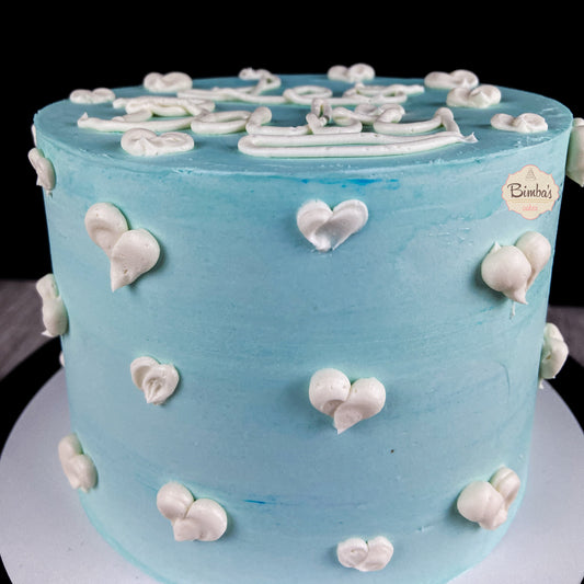 Tarta con Corazones