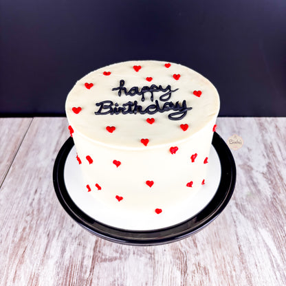 Tarta con Corazones