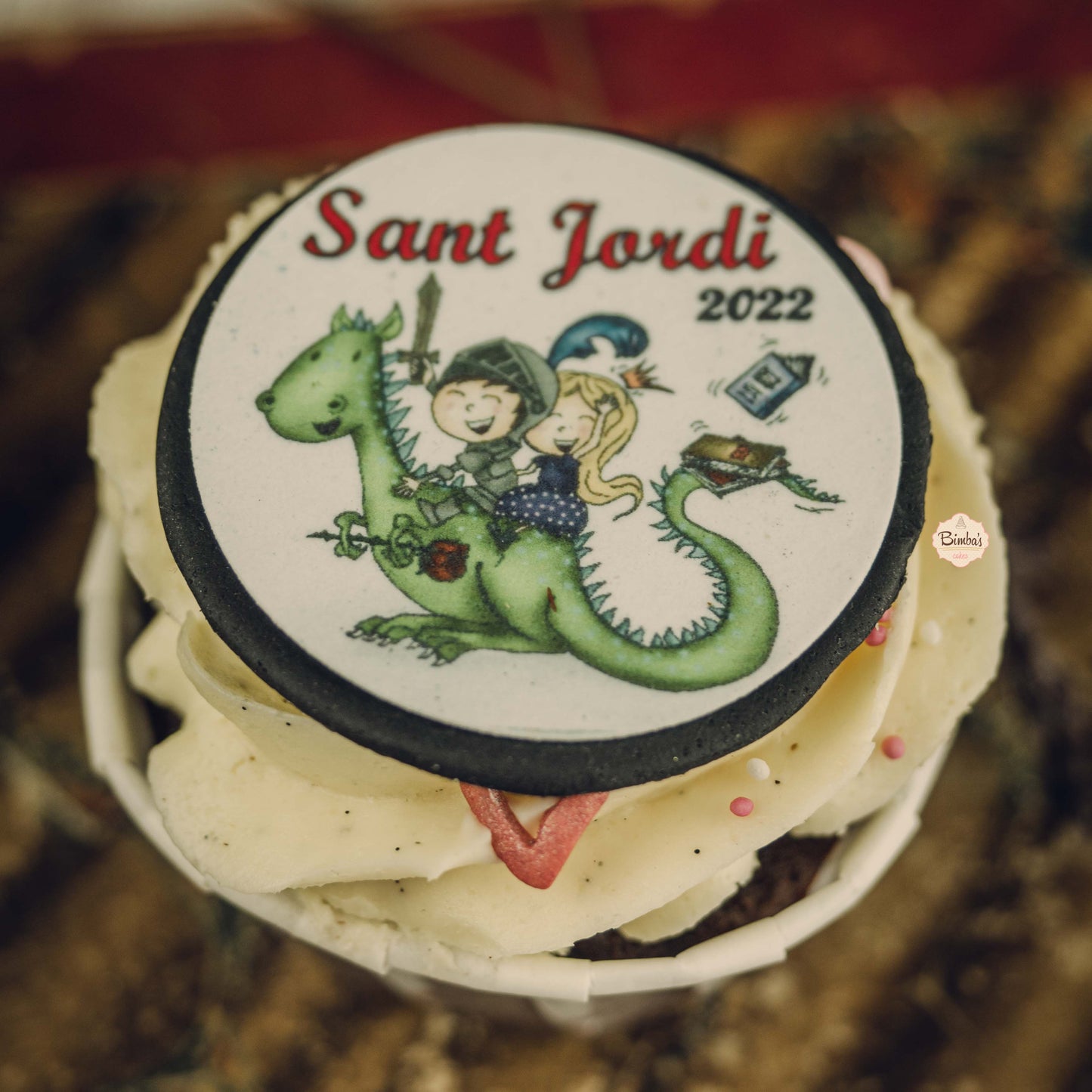 Cupcakes Red Velvet Sant Jordi 2026