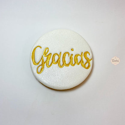 Galletas Texto Gracias