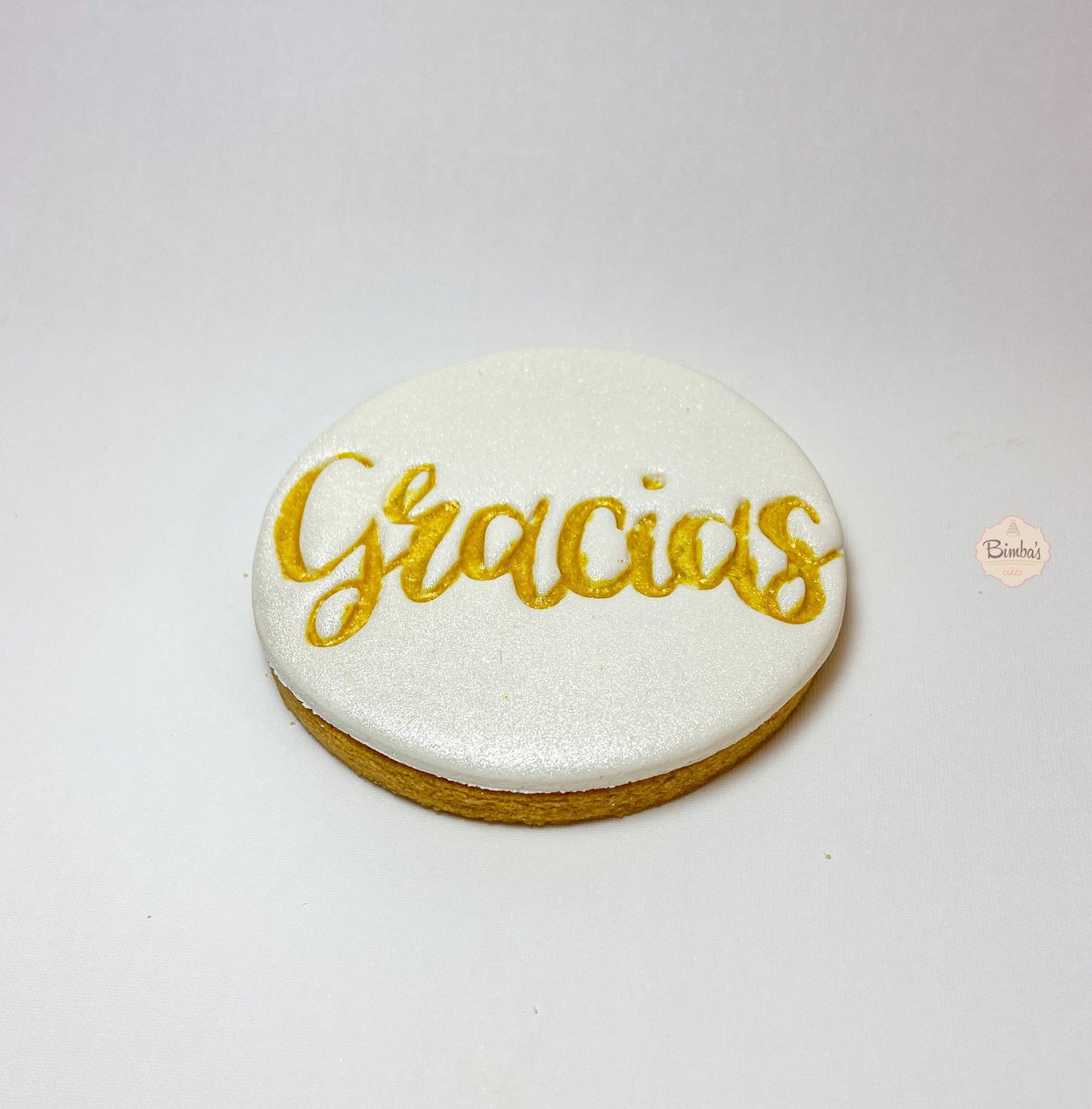 Galletas Texto Gracias