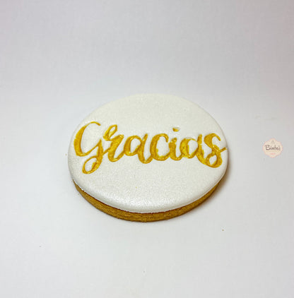 Galletas Texto Gracias