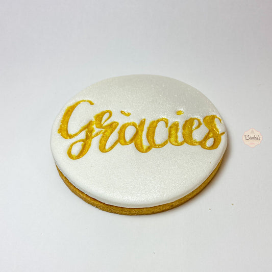 Galletas Texto Gracias