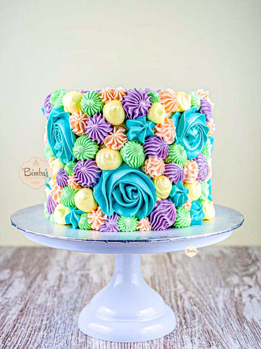 Tarta Layer Multicolor con Manga