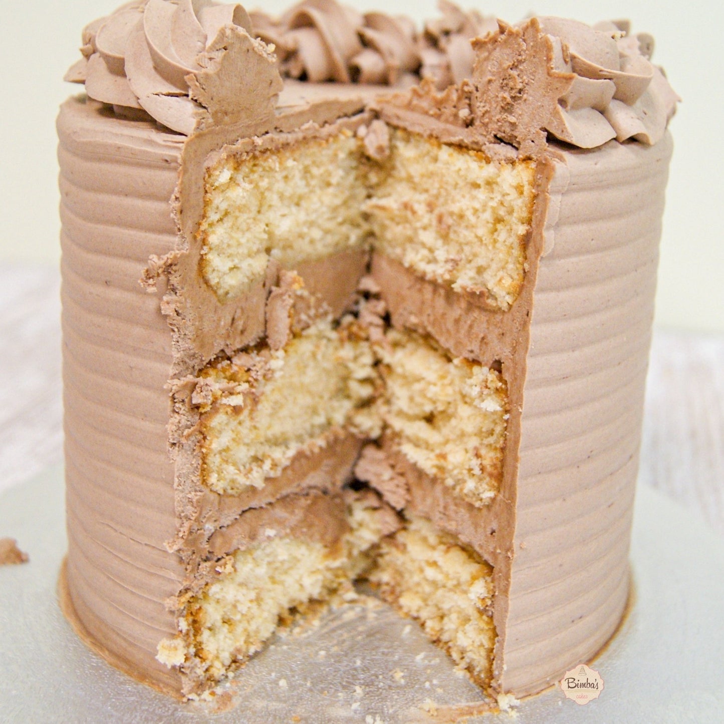 Tarta Sin Fondant Bizcocho Vainilla