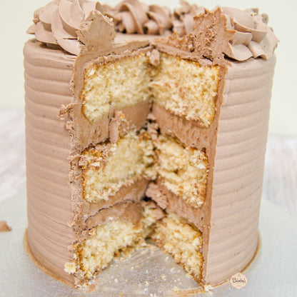 Tarta Sin Fondant Bizcocho Vainilla