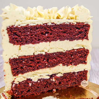 Tarta Sin Fondant Bizcocho Red Velvet