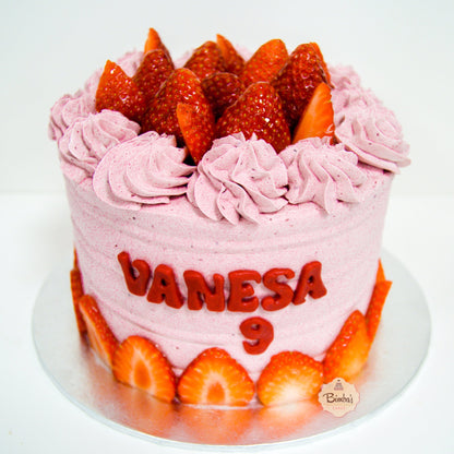 Tarta Sin Fondant Bizcocho Limón