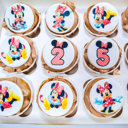 Cupcakes y Minicupcakes Mickey / Minnie