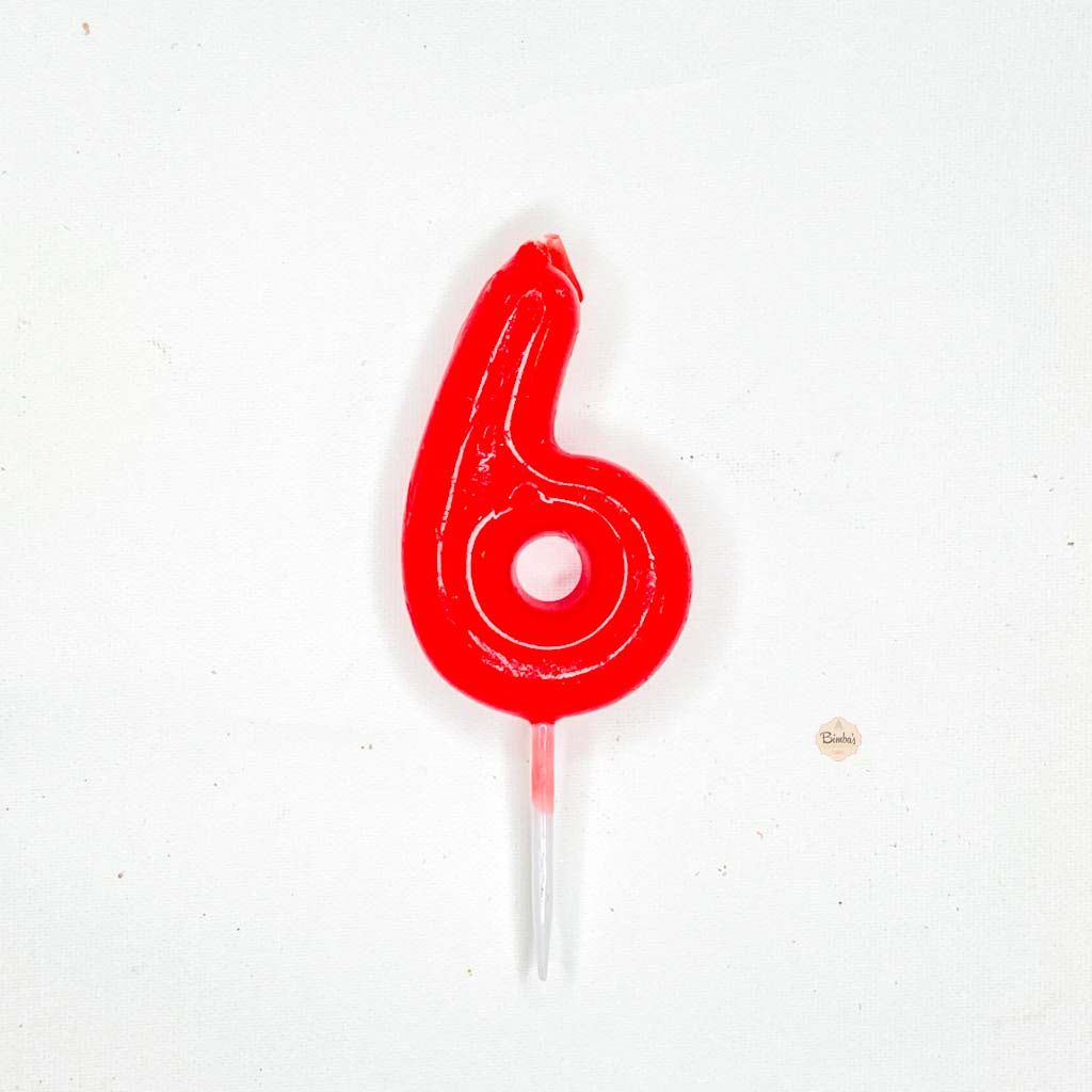 Velas Roja 4 cm