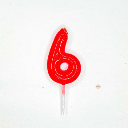 Velas Roja 4 cm