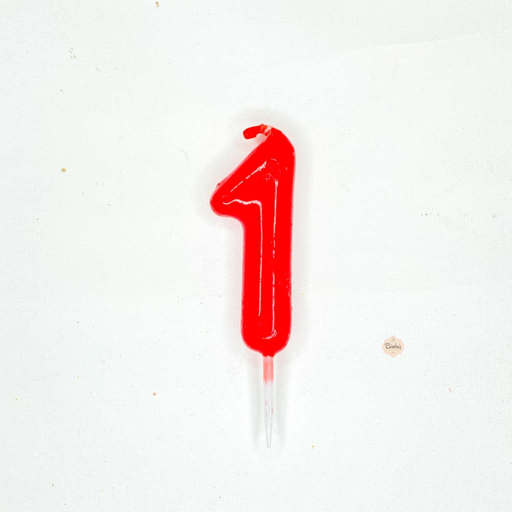 Velas Roja 4 cm