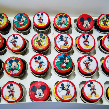 Cupcakes y Minicupcakes Mickey / Minnie