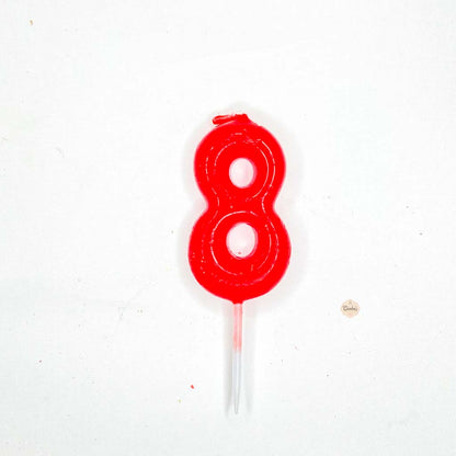 Velas Roja 4 cm