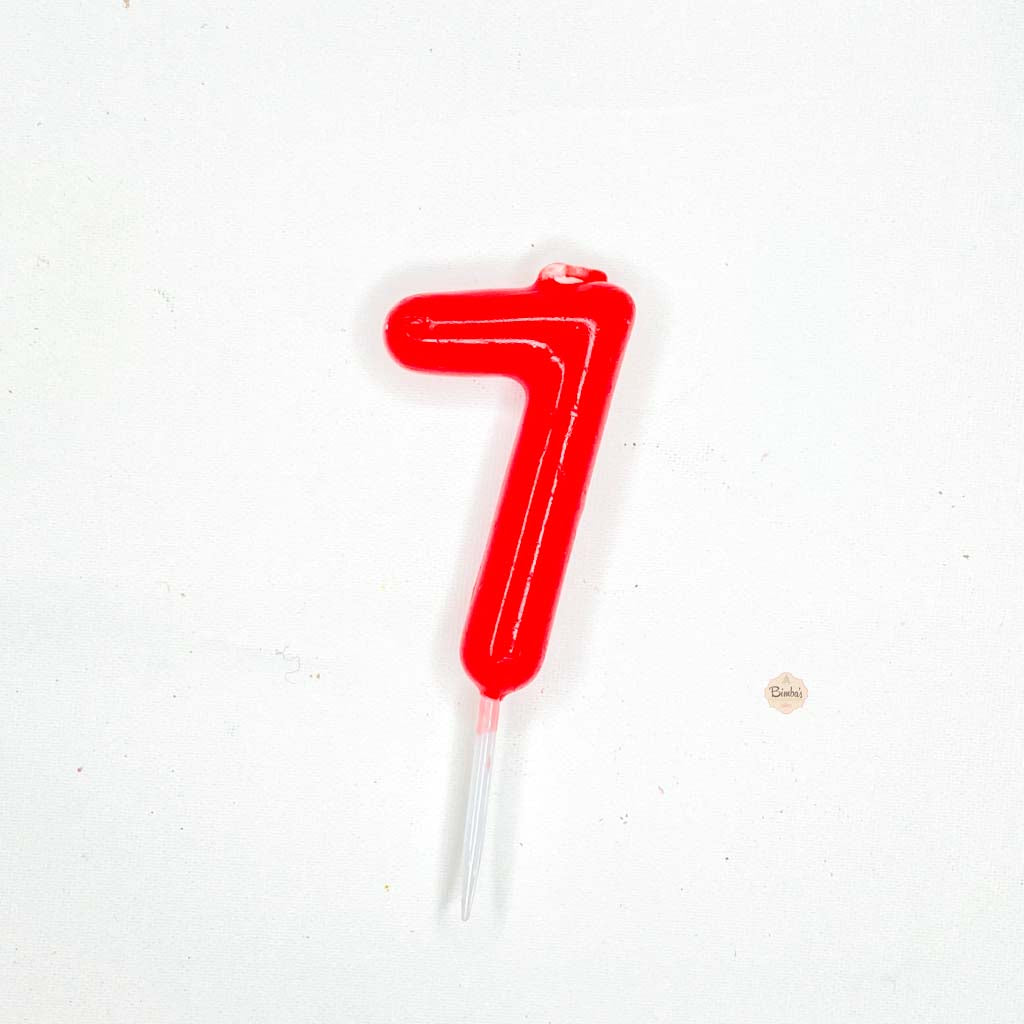 Velas Roja 4 cm