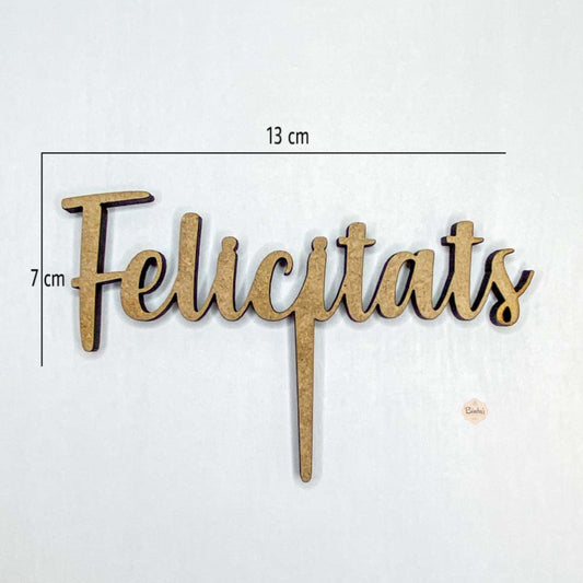 Topper Felicitats