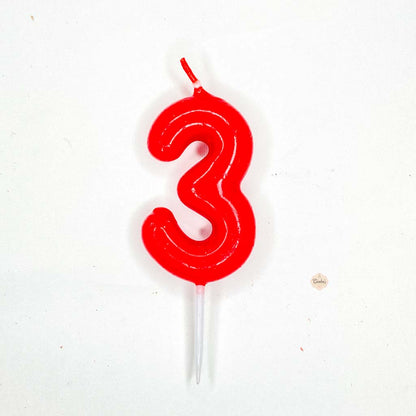 Velas Roja 4 cm