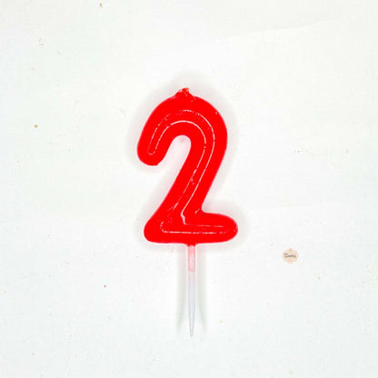 Velas Roja 4 cm