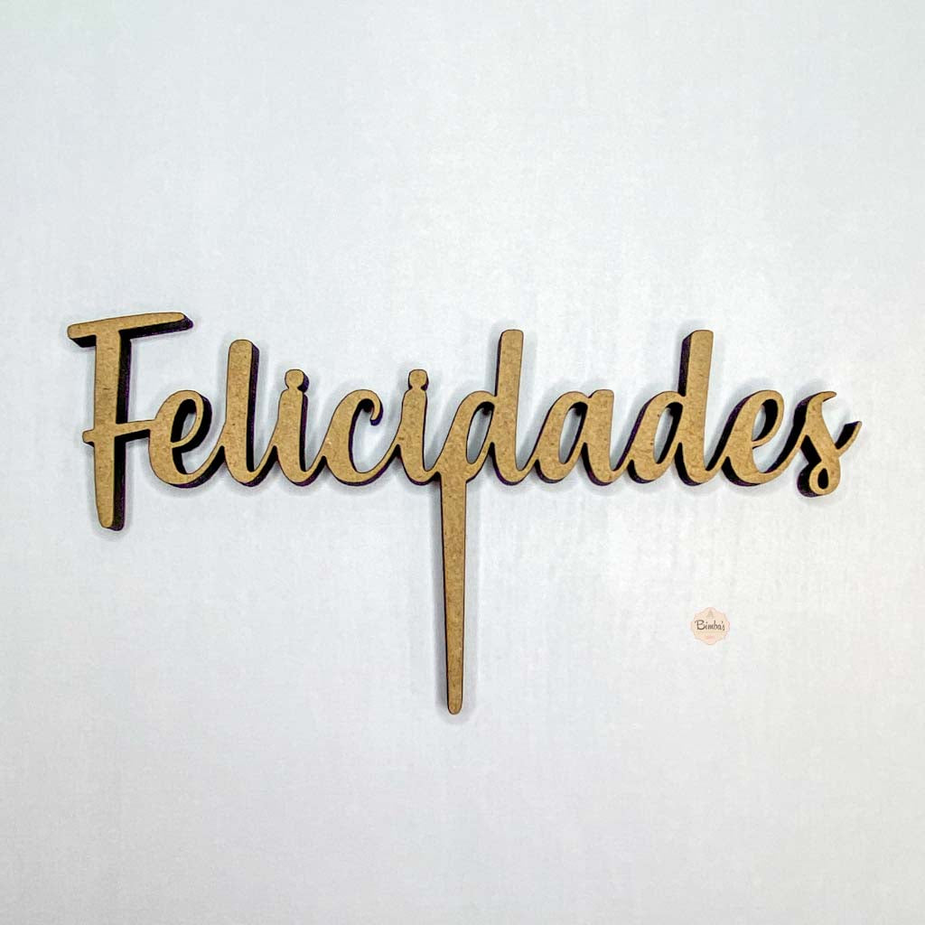 Topper Felicidades