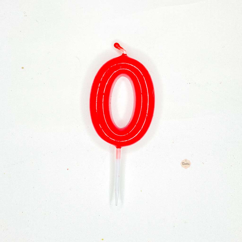 Velas Roja 4 cm