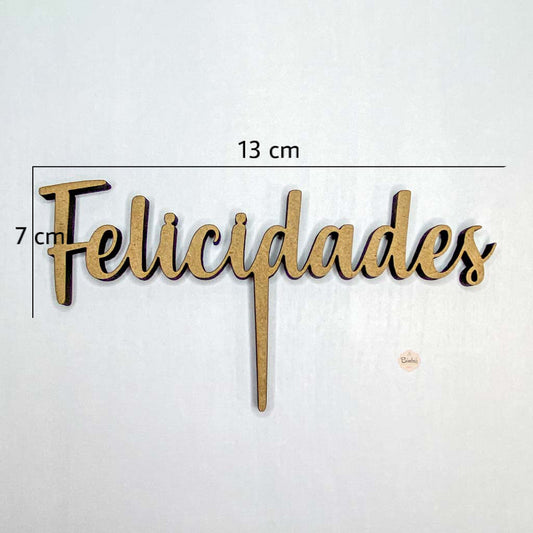 Topper Felicidades